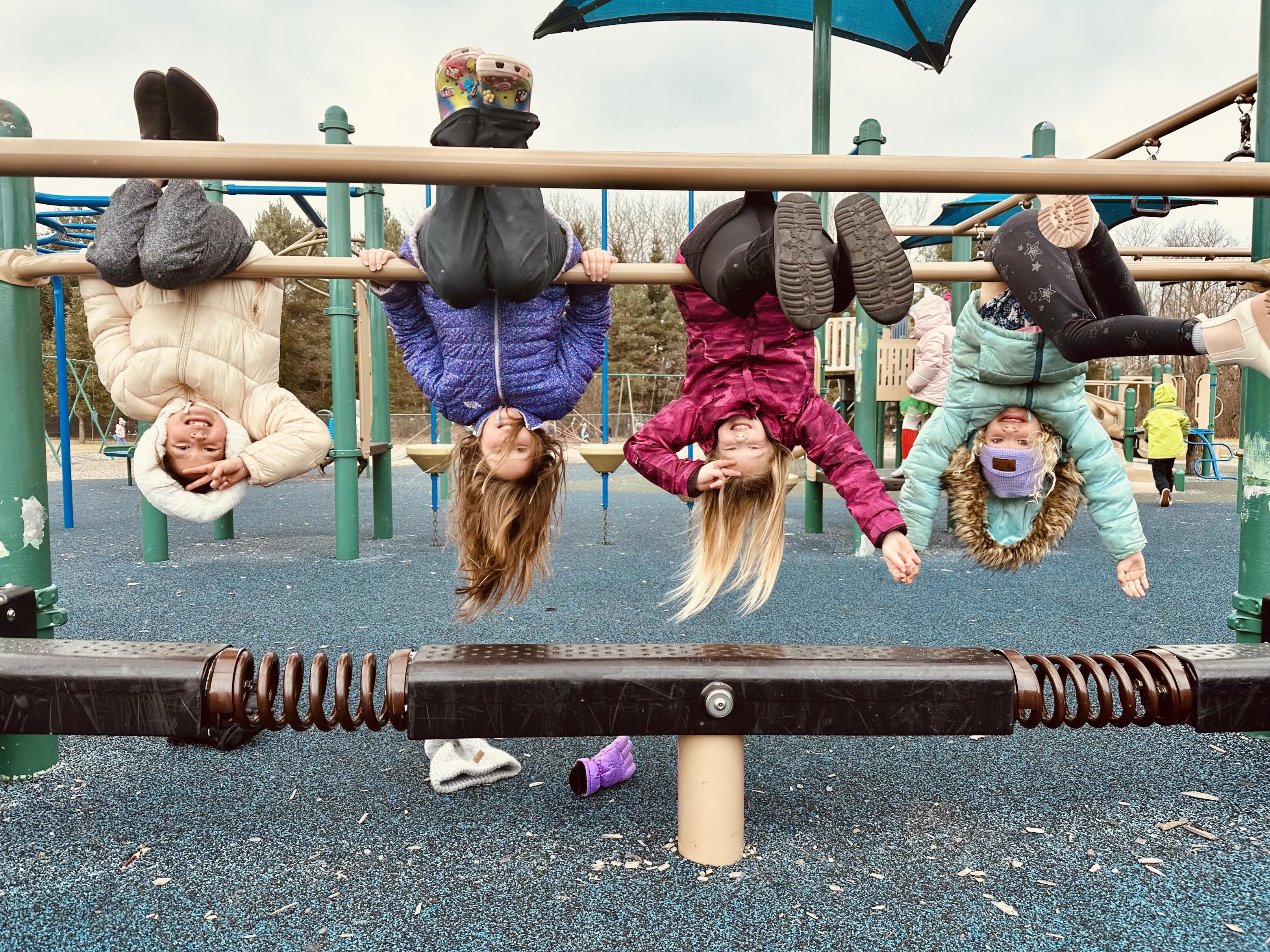Student's on the Playground