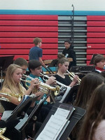8th grade students performed at Arrowhead High School at Band A Rama